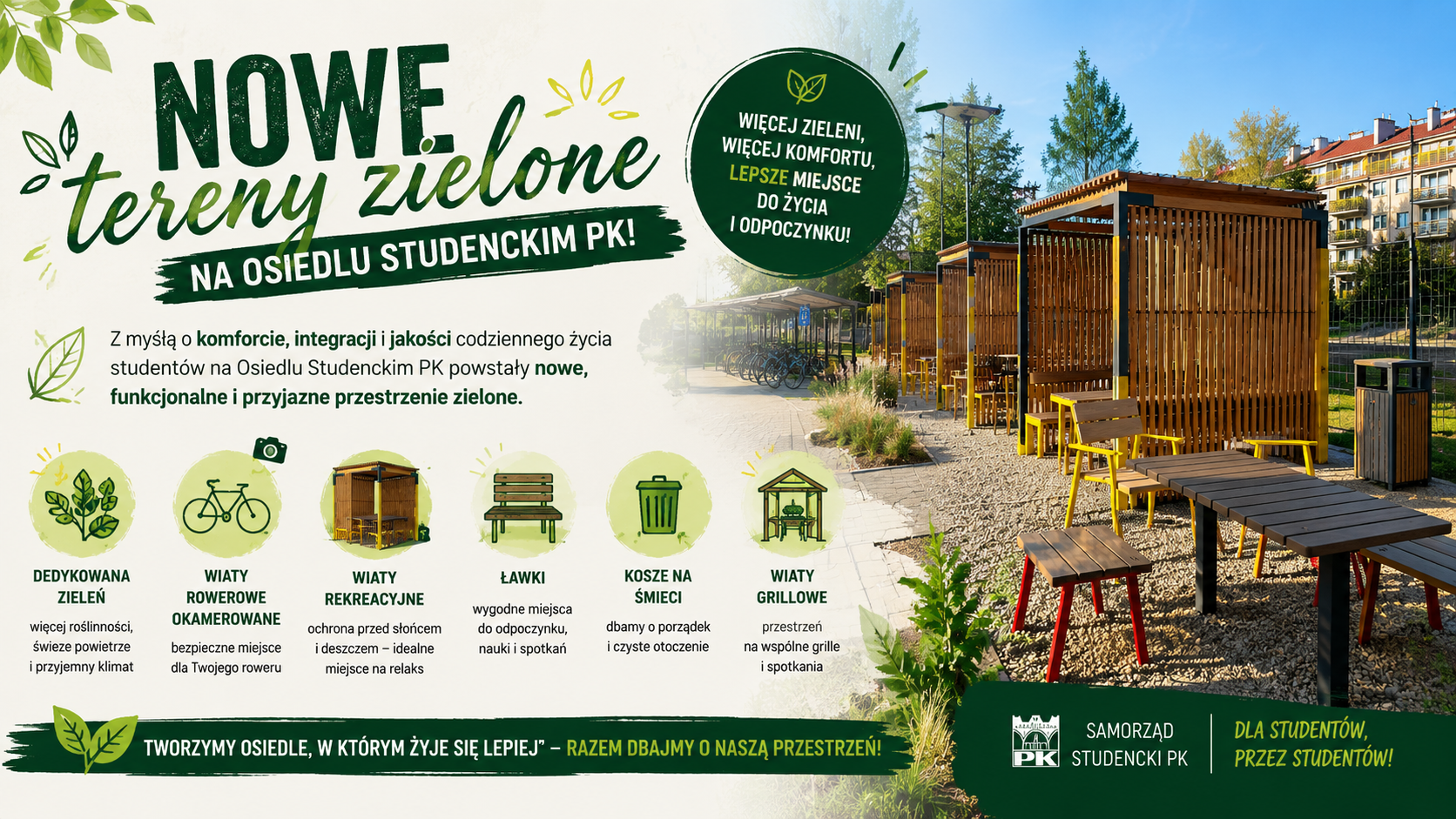 Nowe tereny zielone na OSPK!